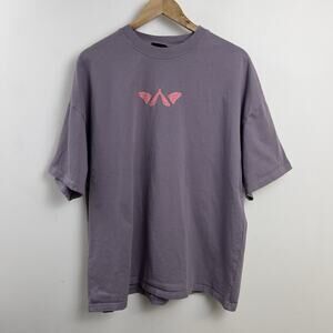 Old Church Basement Purple Butterfly T-Shirt - Men's L